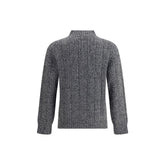 Brooksfield Gray Wool Sweatshirt